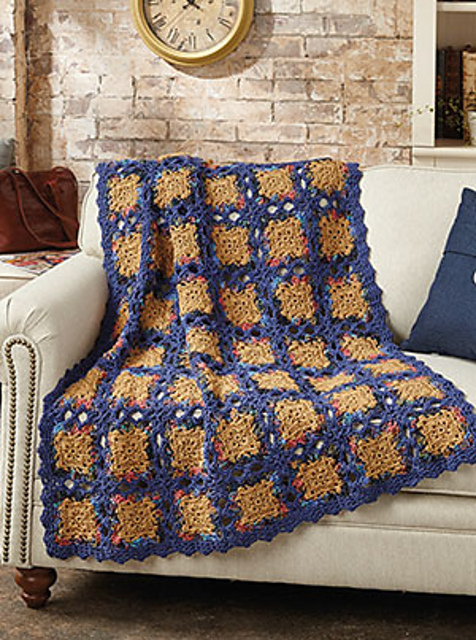 Fall Tiles Afghan