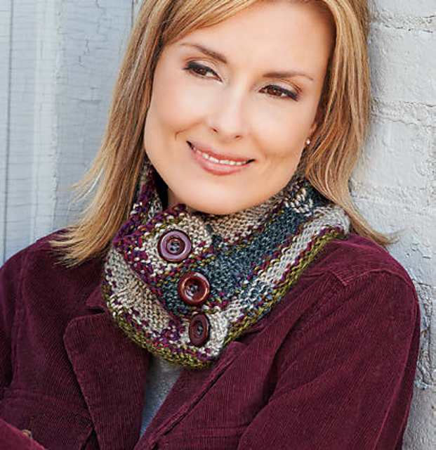 Knit & Weave Cowl