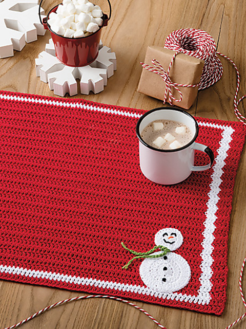 Frosty Friend Place Mat