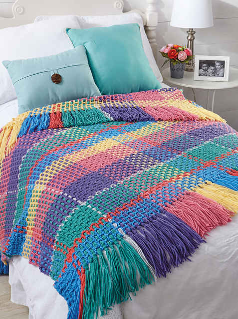 Celebration Plaid Afghan