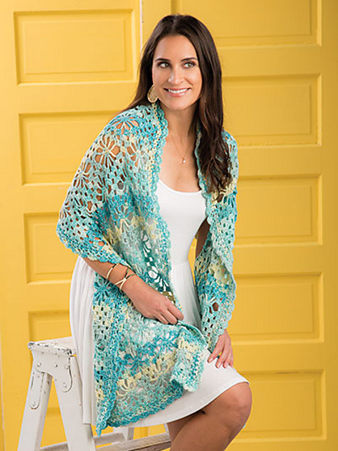 Spring Rain Shawl