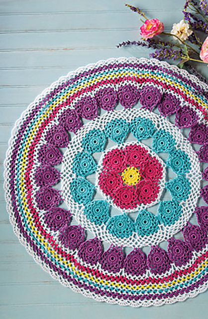 Color Wheel Table Mat