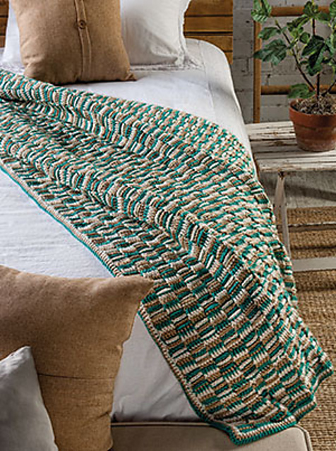 Woven Stripes Throw