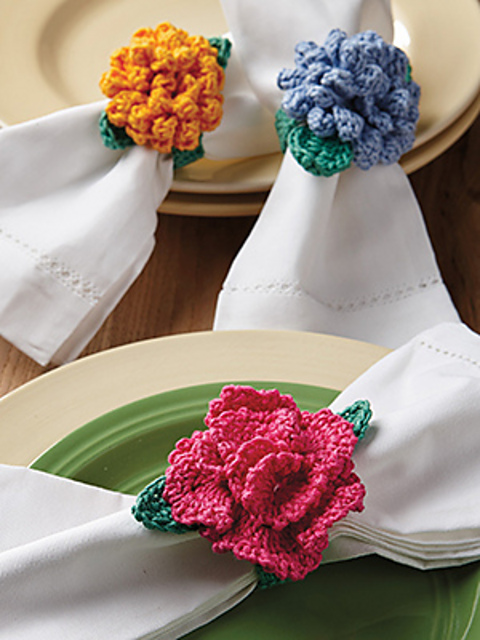 Floral Napkin Rings