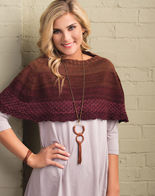 Mulled Wine Capelet