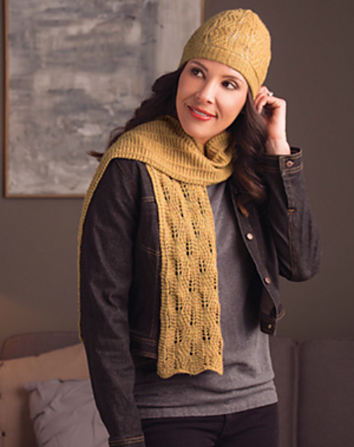 Turmeric Tea Hat & Scarf