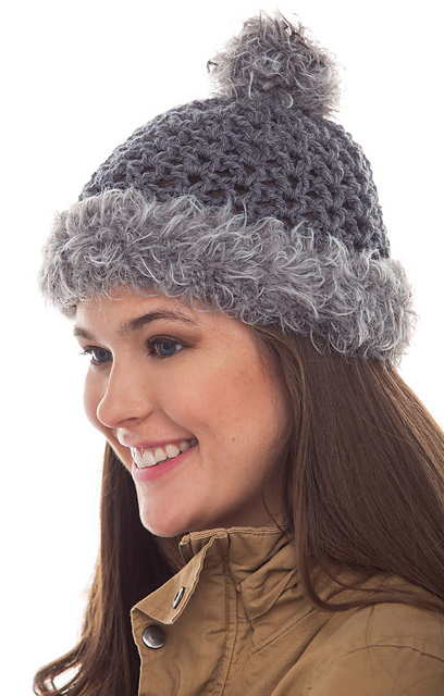 Fur Trim Beanie