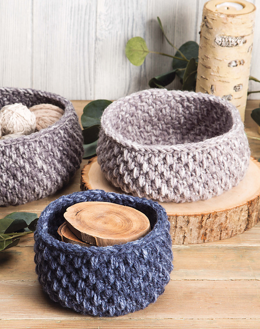Smokey Blues Baskets