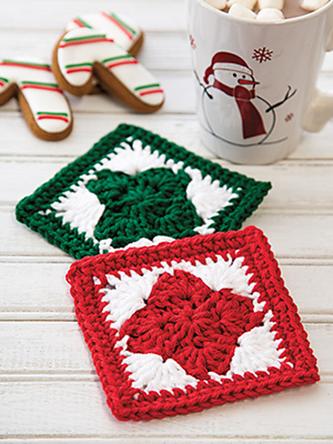 Christmas Star Coasters