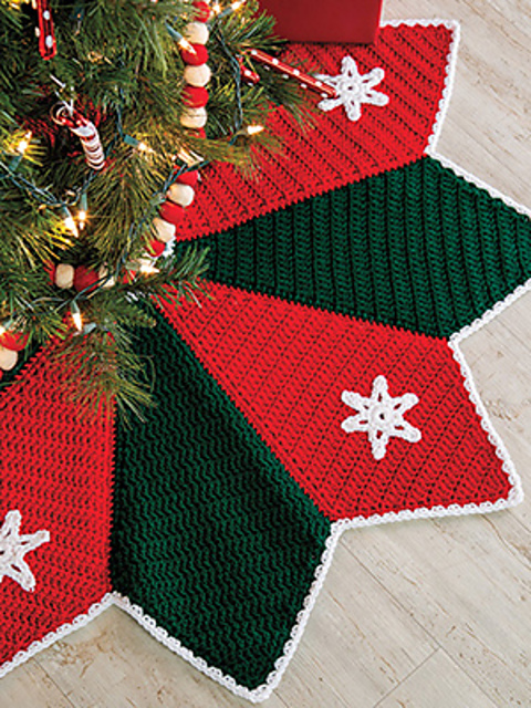 Snowflake Tree Skirt