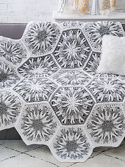 Snowy Evening Afghan