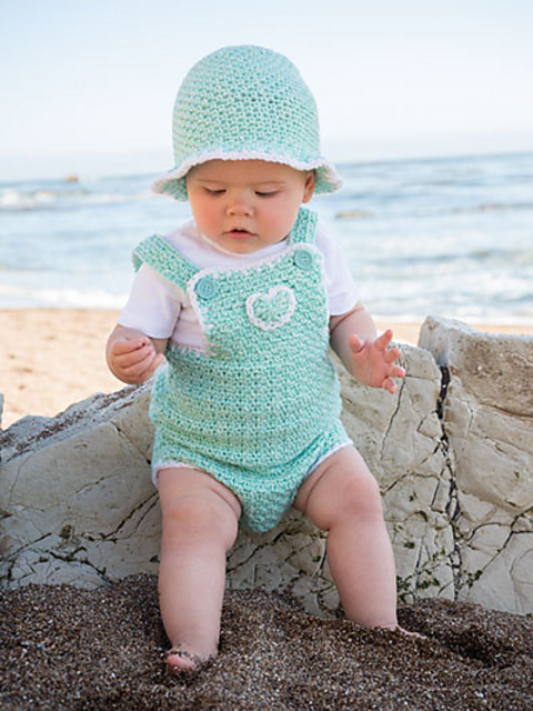 Baby Romper & Sun Hat