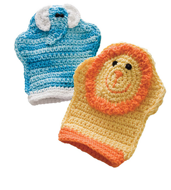 Lion Bath Mitt