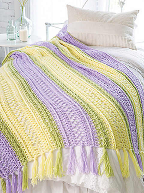 Lacy Ferns Afghan