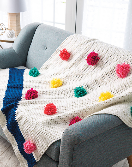 Pompom Throw