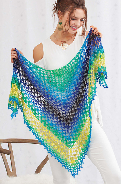 Tahitian Nights Shawl