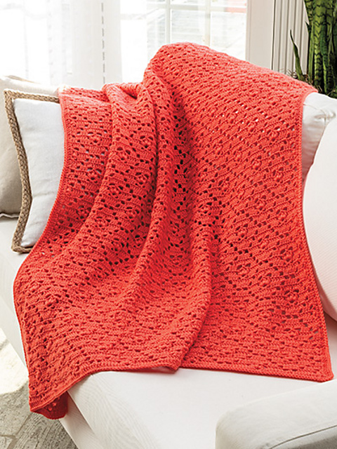Diamond Posy Throw