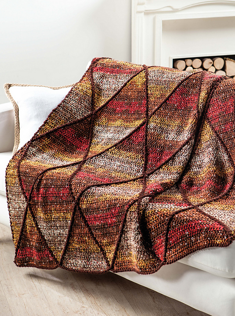 Cozy Diamonds Throw