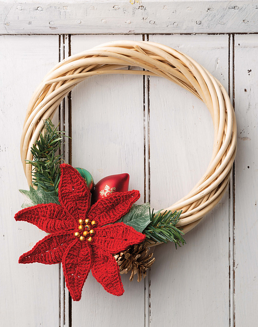 Perfect Poinsettia Wreath