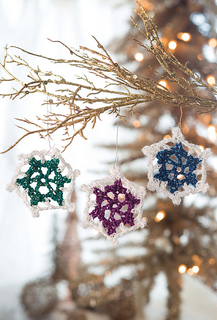 Colorful Snowflakes