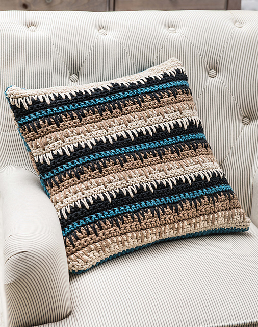 Spike Stitch Pillow