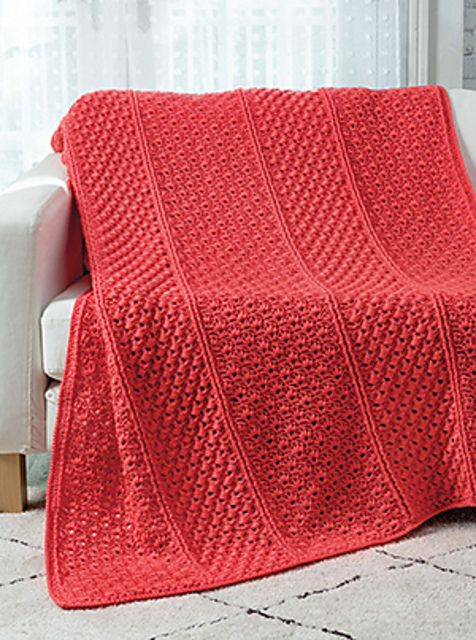 Textured Panels Throw