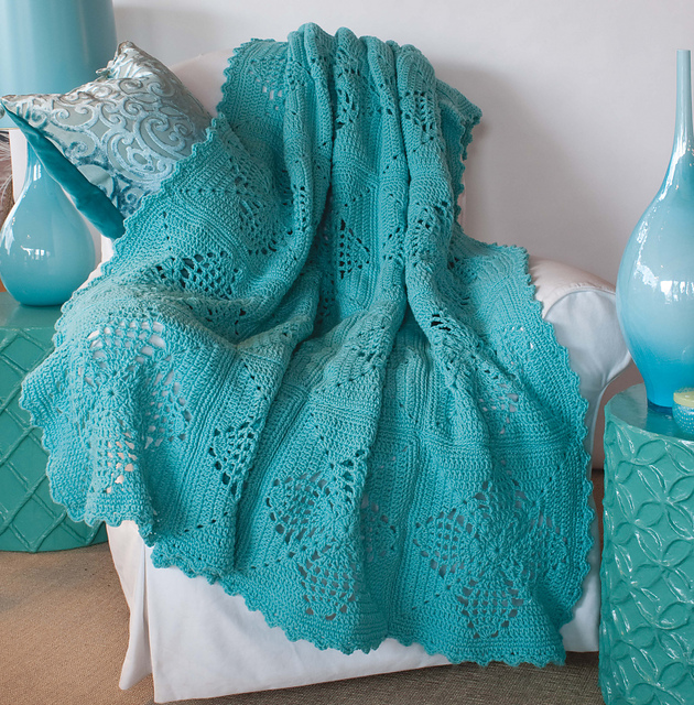 Pineapple Squares Afghan
