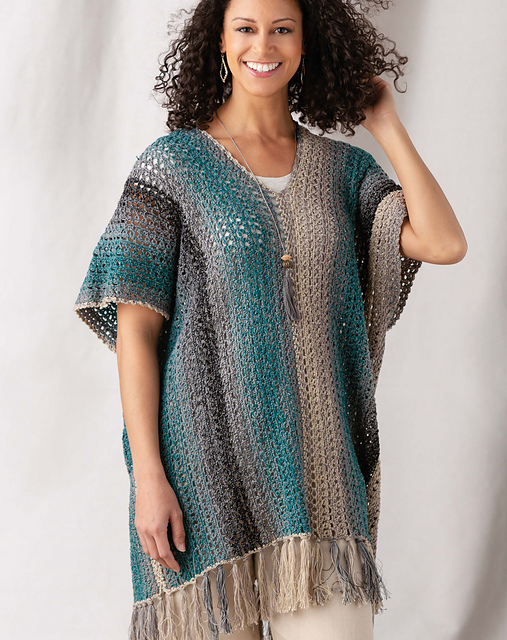 Twisted Chain Poncho