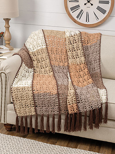Growing Rows Throw