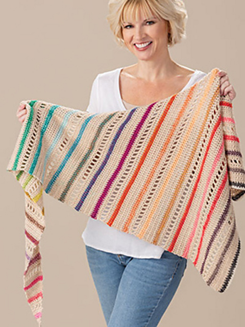 Striation Shawl
