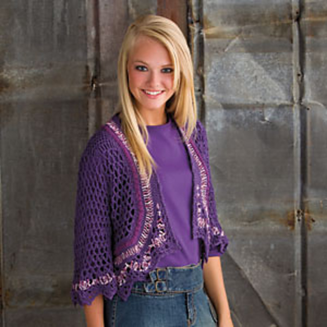 Sparkling Lace Shrug