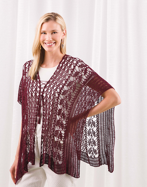 Simple Sophisticated Lace Ruana
