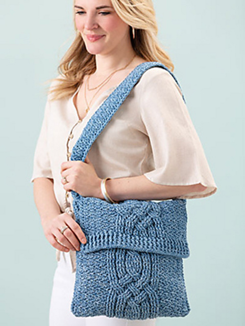 Celtic Cabled Bag