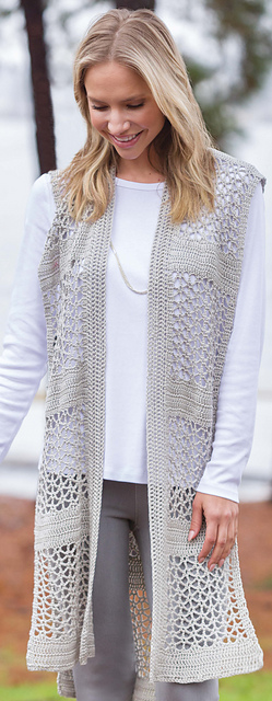 Openwork Vest
