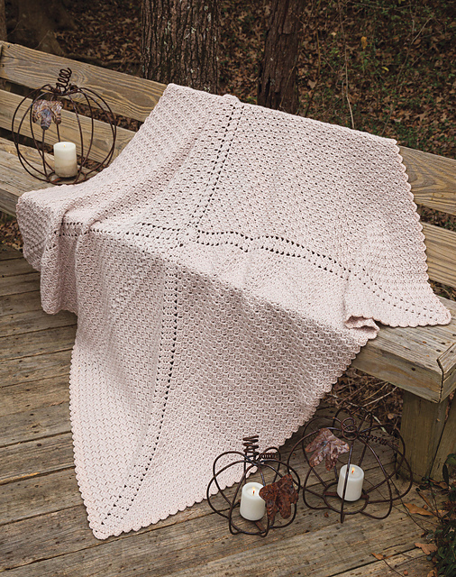 Center-to-Corner Afghan