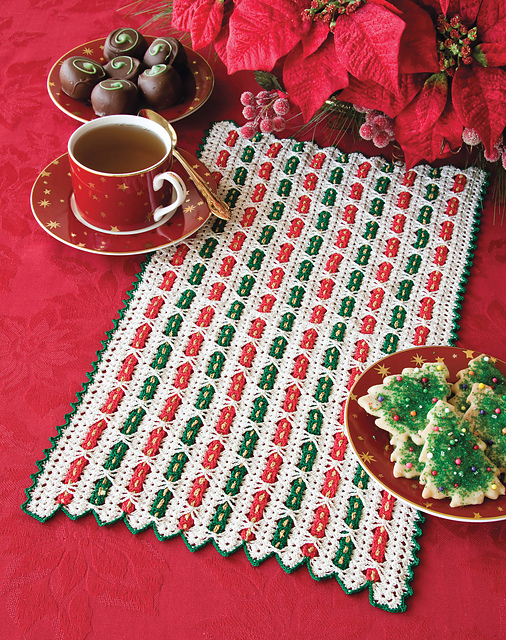Woven Christmas Mat