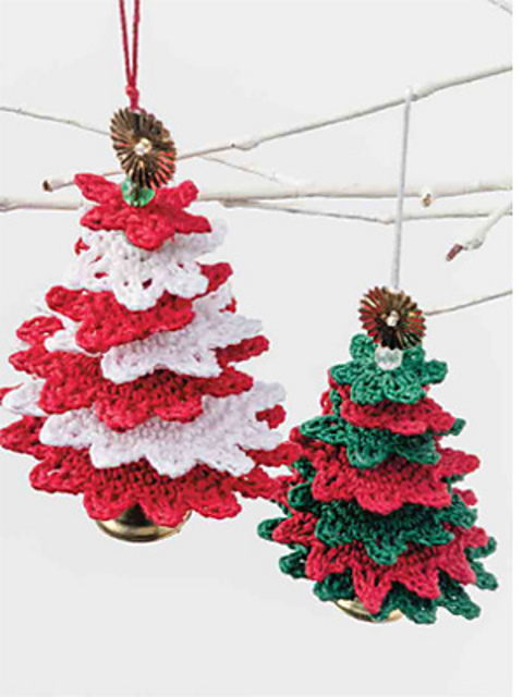 Stacked Flower Ornament