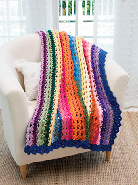 Cascading Shells Throw