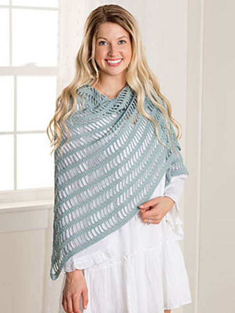 Track Stitch Shawl