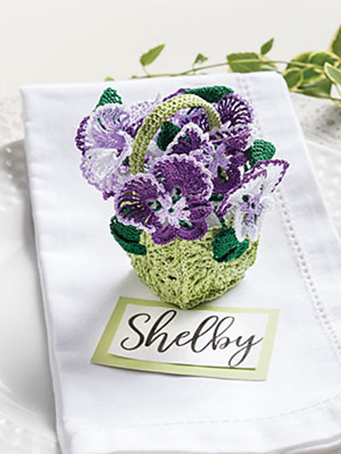 Pansy Basket