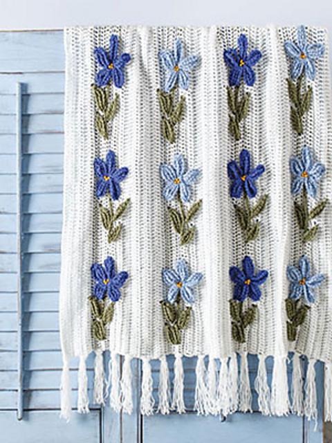 Climbing Clematis Throw