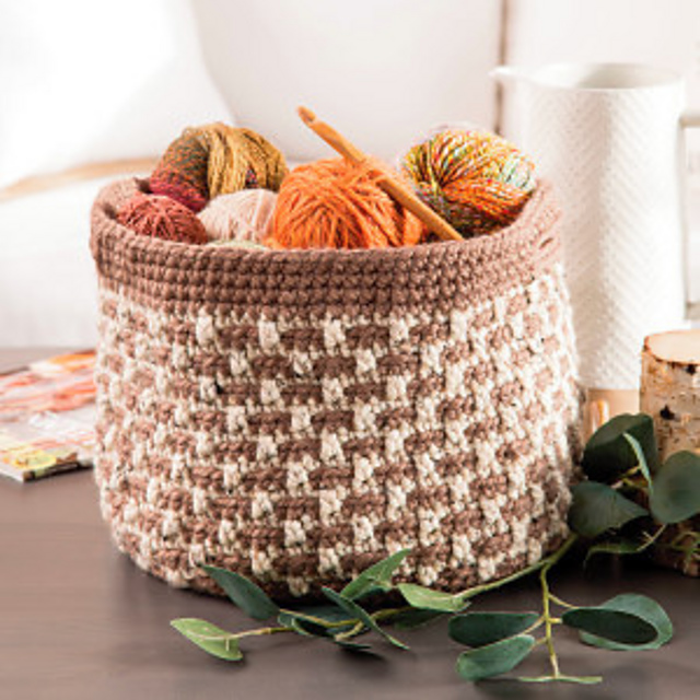 Wicker Weave Basket
