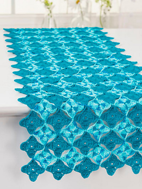 Rippling Water Table Runner