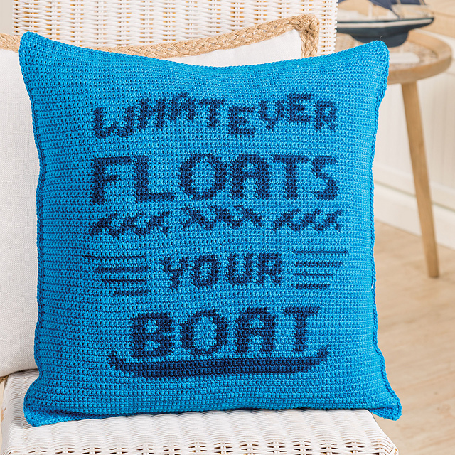 Whatever Floats Your Boat Pillow