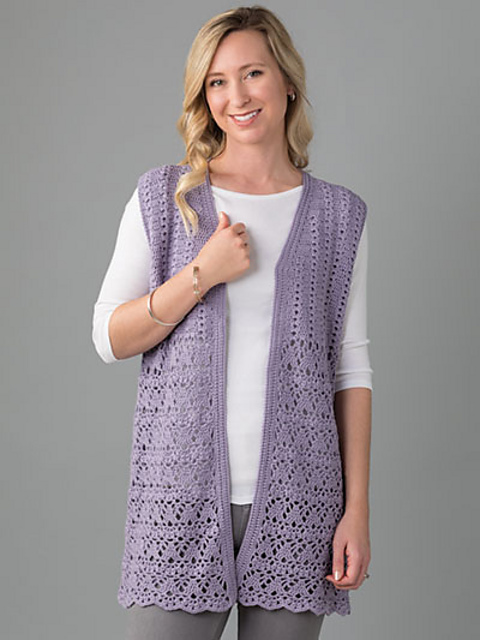 Cluster Stitches Vest