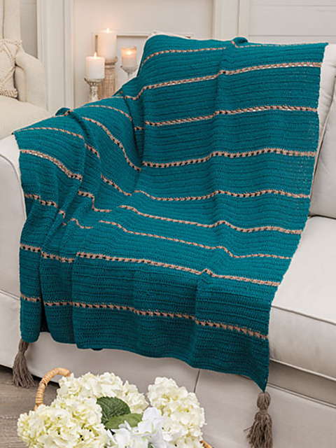 Wrapped Cluster Throw