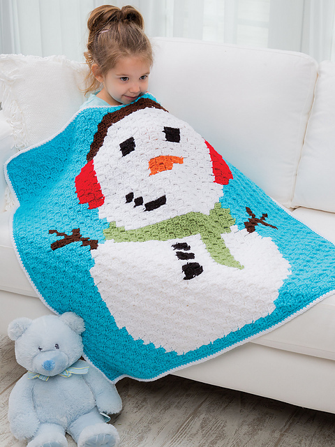 Snowman Throw