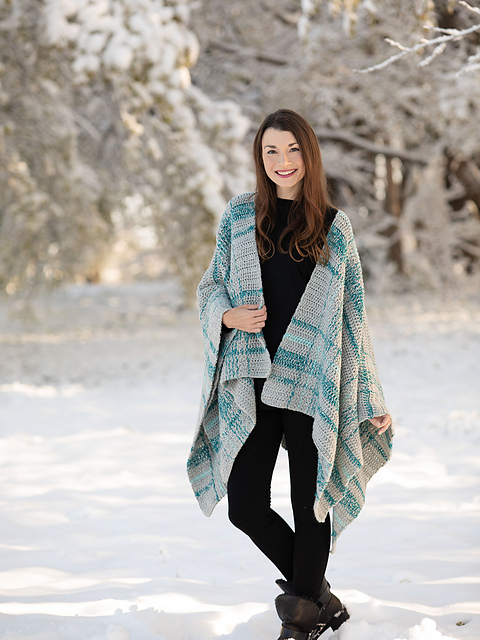 Classic Plaid Ruana