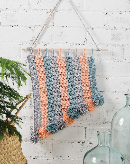 Scrappy Stripes Wall Hanging