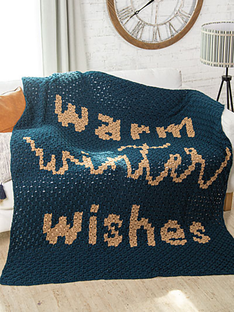 Warm Winter Wishes Blanket